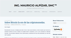 Desktop Screenshot of mauricioalpizar.com